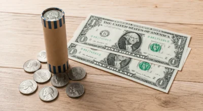 How much is a roll of nickels worth - two dollars
